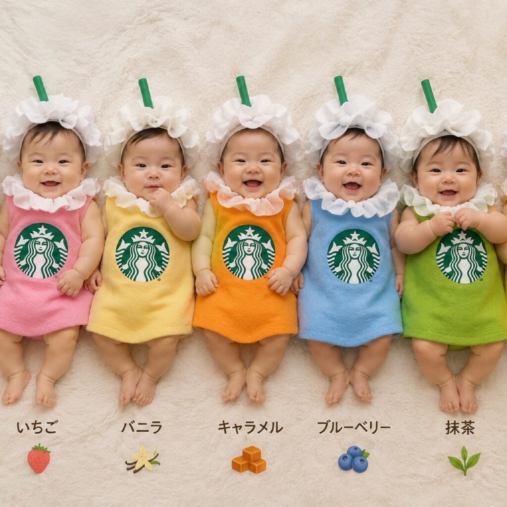 スタバベビーカラーパーティーママ会